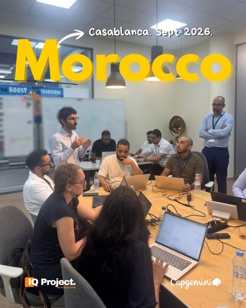 We landed in Casablanca last Monday night. By Wednesday, 130+ Capgemini VPs and executive committee members had built something that runs on their own laptop.
