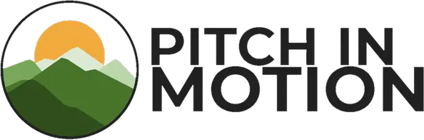 Pitch in Motion logo